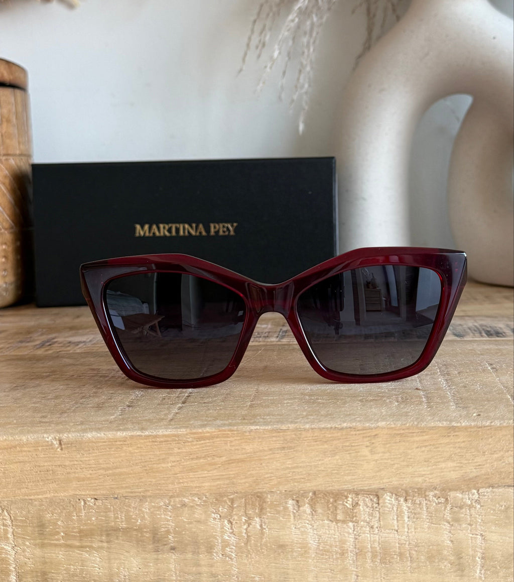Gafas Soleil Cat Burgundy