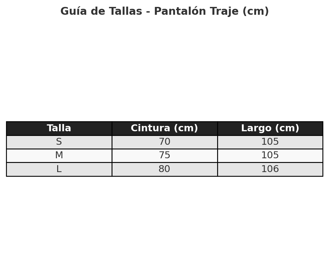 Pantalón Palazzo Premium