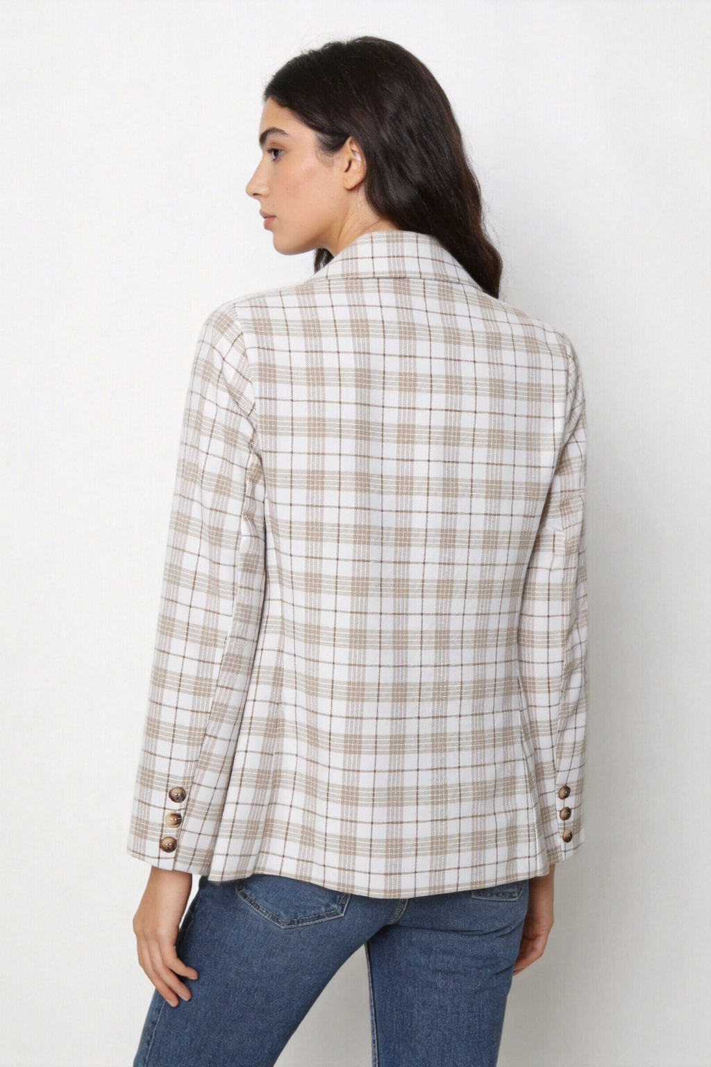 CHAQUETA ARMONIAS CUADROS