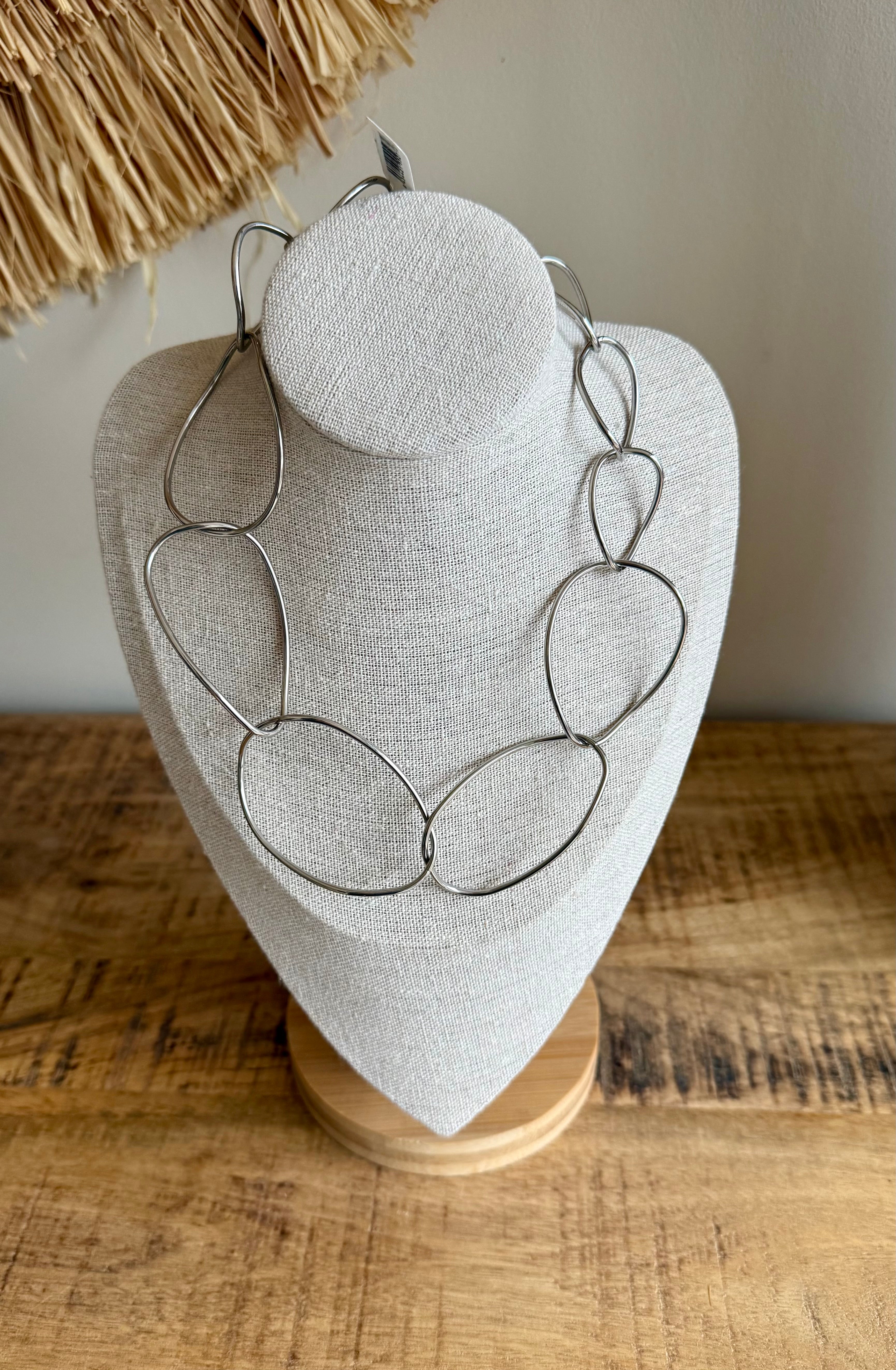 Choker aros silver