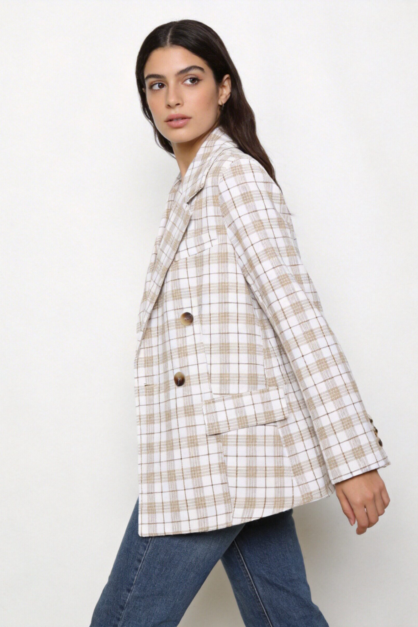 CHAQUETA ARMONIAS CUADROS