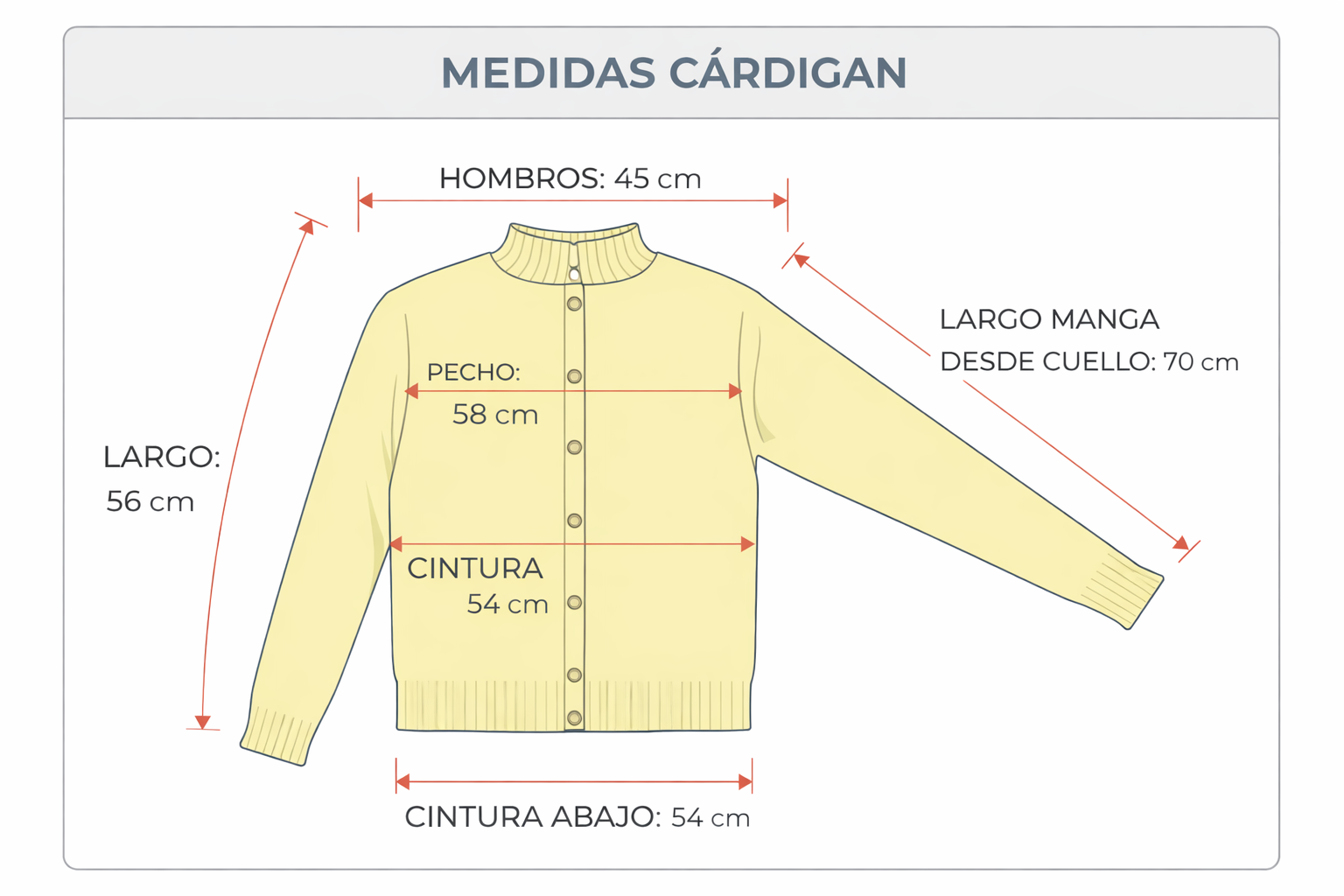 Cárdigan Soft Lemon