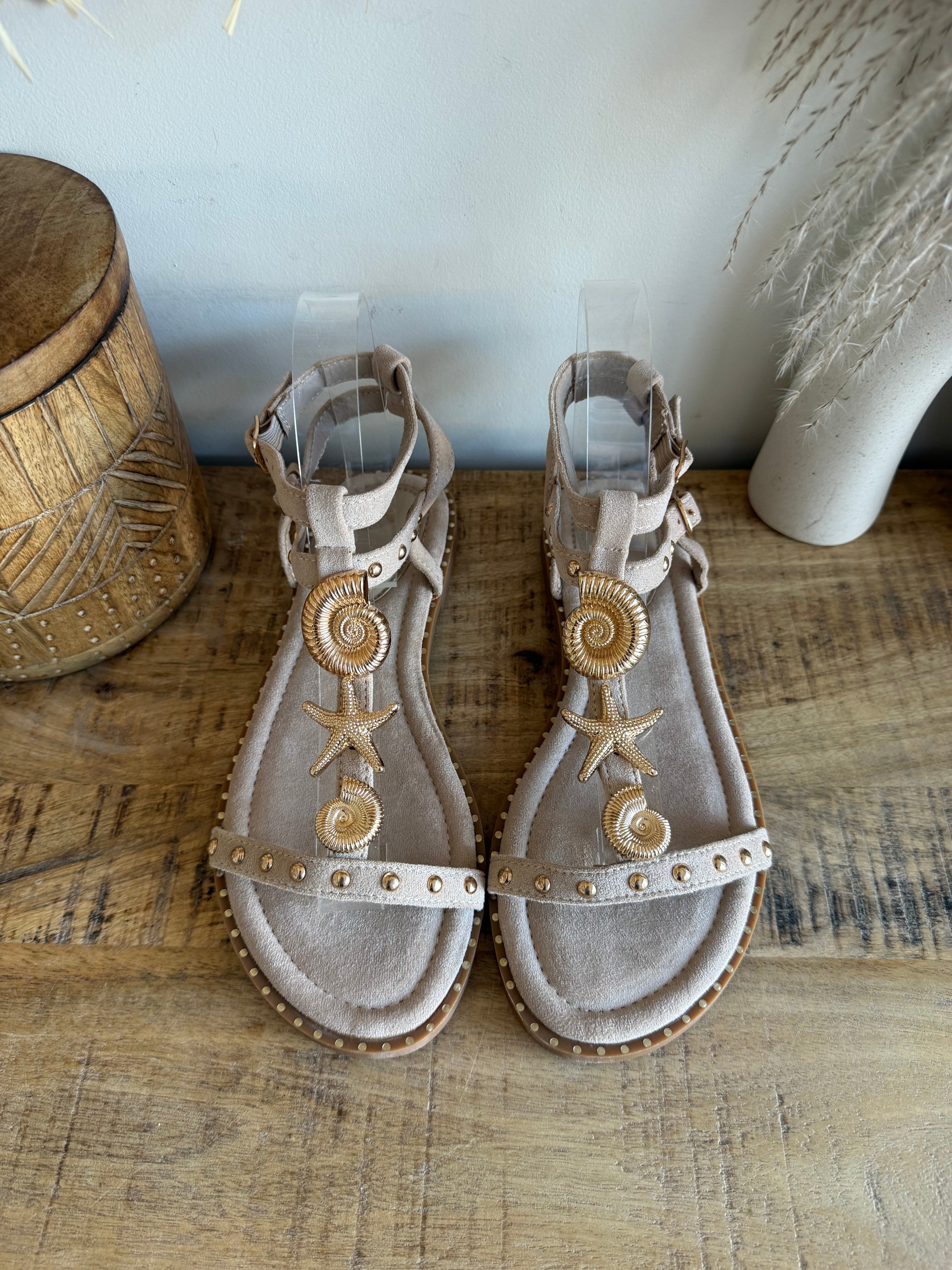 Sandalias Conchas