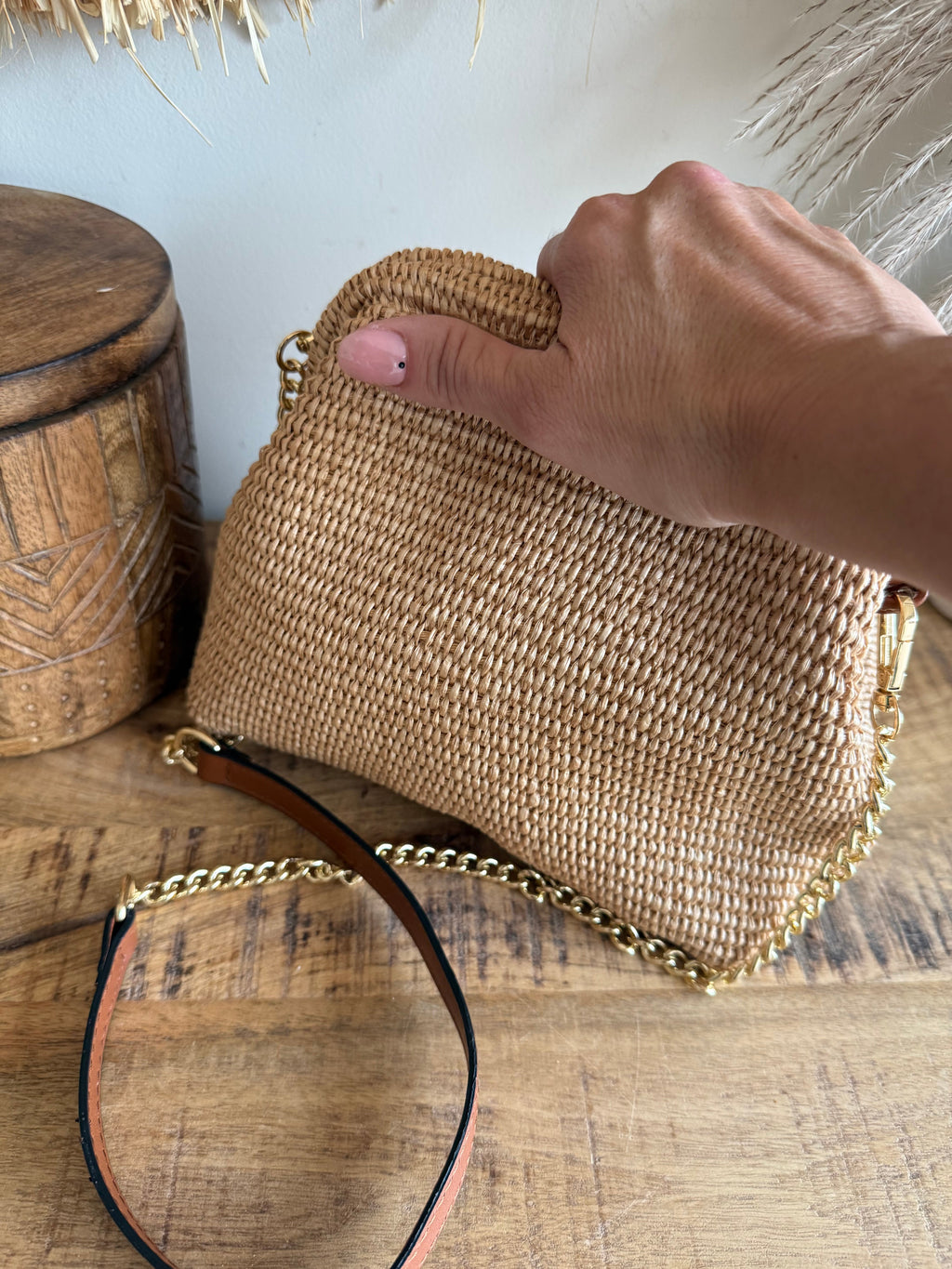 Bolso Rafia Atelier