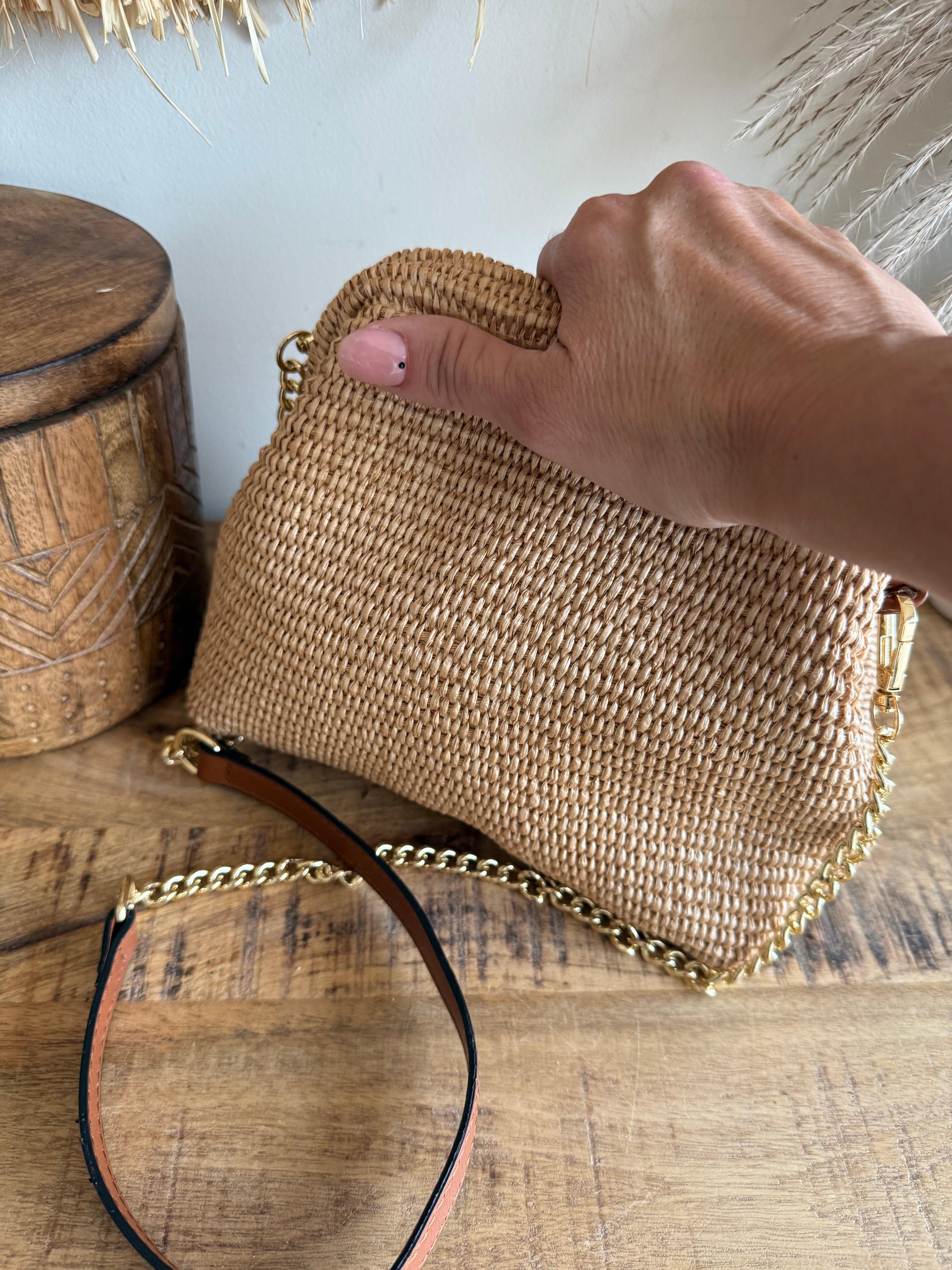 Bolso Rafia Atelier