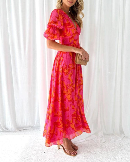 ALICIAMALDONADO| | Vestido maxi resplandor solar (¡EDICIÓN LIMITADA!)