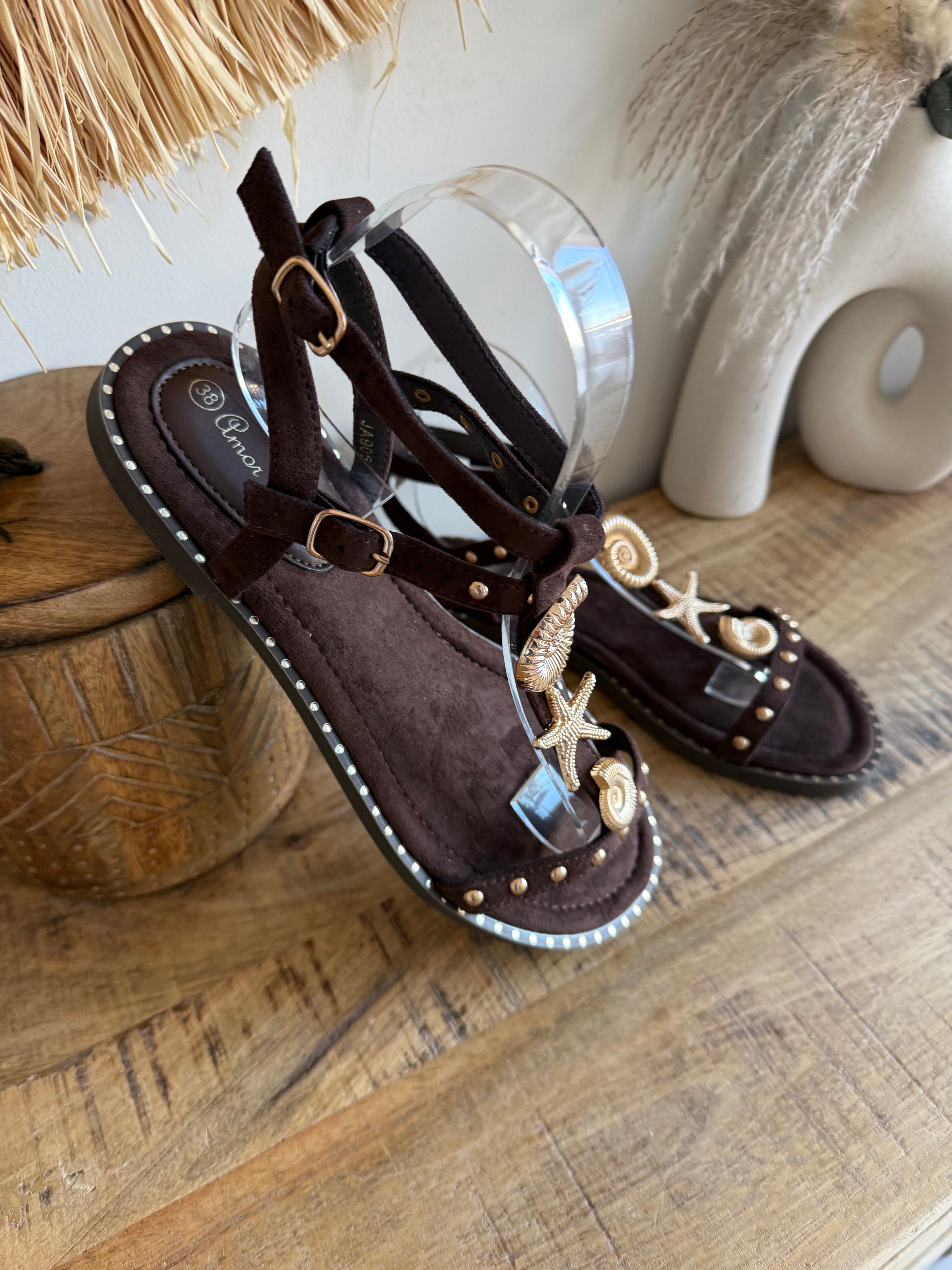 Sandalias Conchas