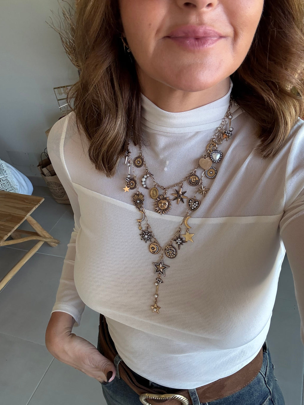 Collar Doble Astro Boho