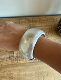 Pulsera Ancha Metal Chic
