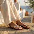 Sandalia Gold Detail