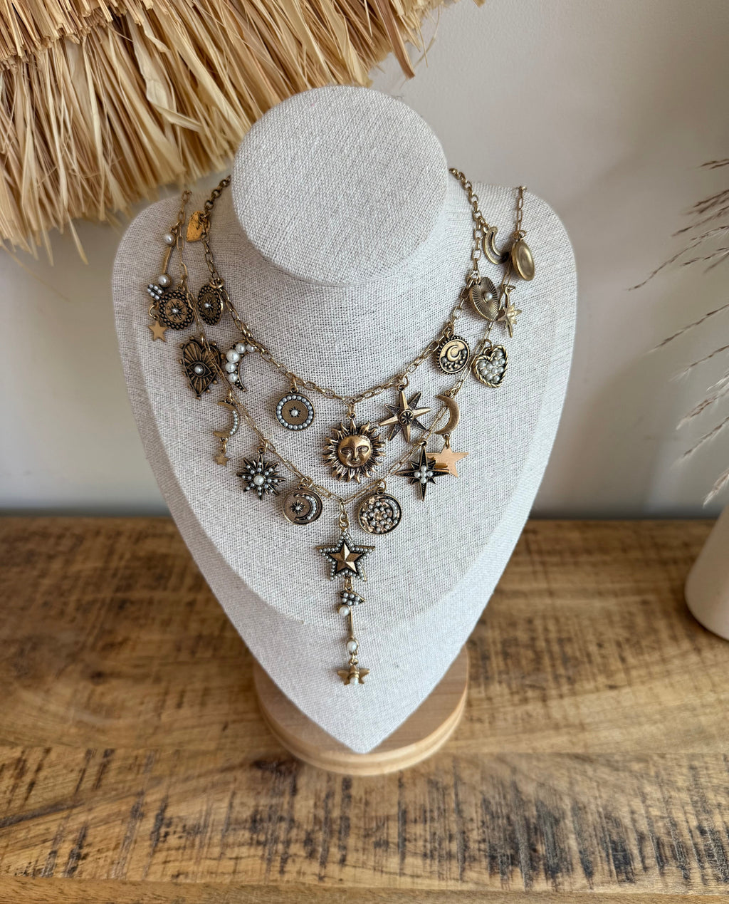 Collar Doble Astro Boho