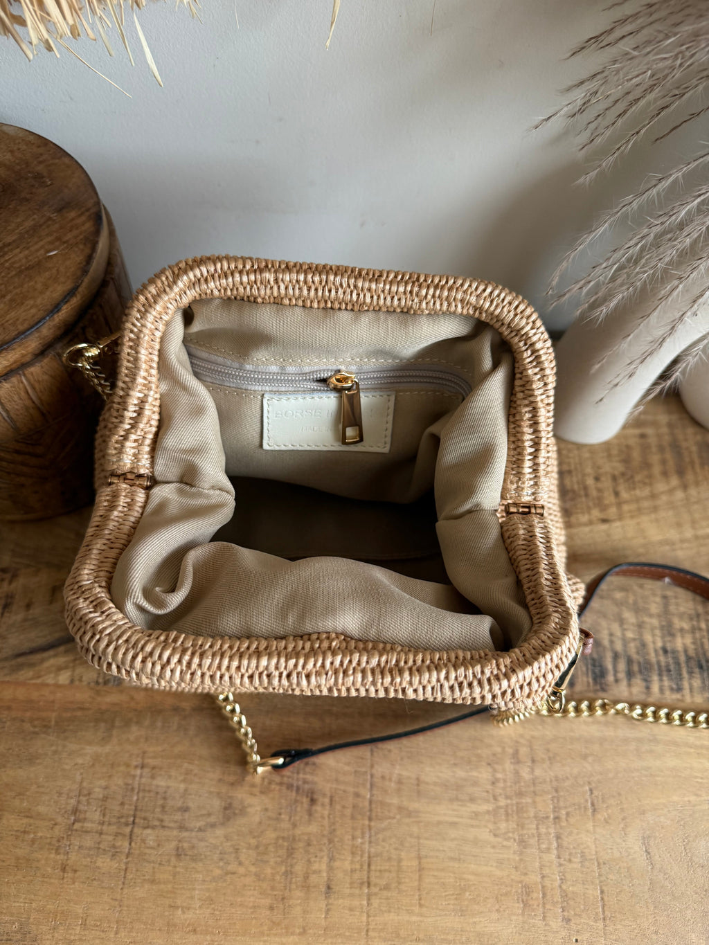 Bolso Rafia Atelier