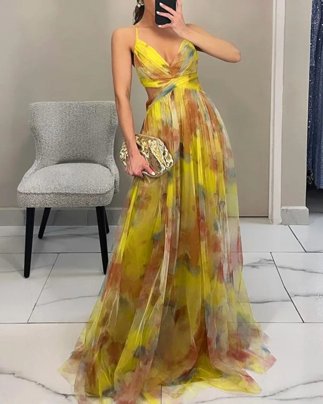 ALICIAMALDONADO | Vestido Maxi Elegancia Floral (¡EDICIÓN LIMITADA!)