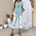 Conjunto Fluido Estampado Verano